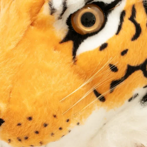 Peluche Tigre Tigo de Teddyway, jouet doux, 70 cm, 27 pouces, 2,3 pieds, jaune - Teddyway