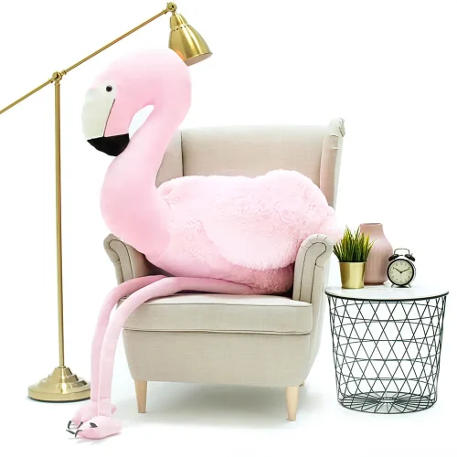 Peluche géante flamant rose Teddyway Fofo, 125 cm (49 pouces), rose - Teddyway