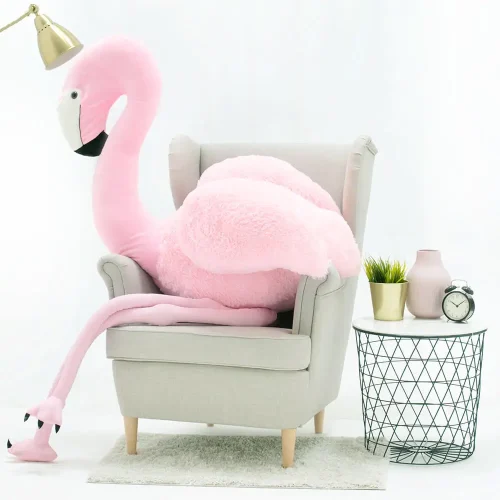Peluche géante flamant rose Teddyway Fofo, 125 cm (49 pouces), rose - Teddyway