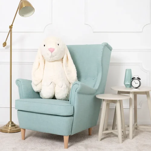 Lapin géant en peluche Teddyway Bani, 100 cm, blanc - Teddyway