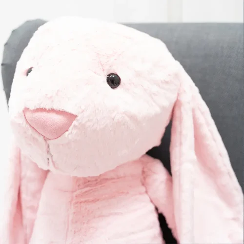 Lapin géant en peluche Teddyway Bani, taille XXL, 160 cm, rose - Teddyway