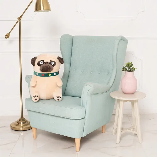 Peluche Carlin Mopi, jouet doux, 40 cm, 15 pouces, 1,3 pied, marron clair - Teddyway