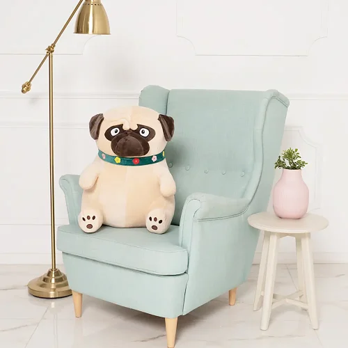 Peluche Carlin Mopi, jouet doux, 40 cm, 15 pouces, 1,3 pied, marron clair - Teddyway