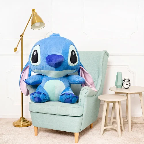 Peluche Stitch de Lilo & Stitch (Disney), douce et moelleuse, 30 cm, bleue - Teddyway