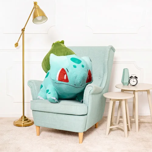 Peluche Pokémon Bulbizarre, douce et moelleuse, 30 cm, 11 pouces, 0,9 pied, verte - Teddyway