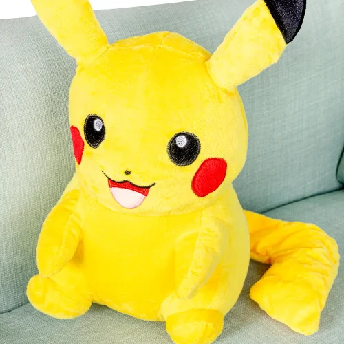 Peluche Pikachu Pokémon, douce et moelleuse, 20 cm, jaune - Teddyway