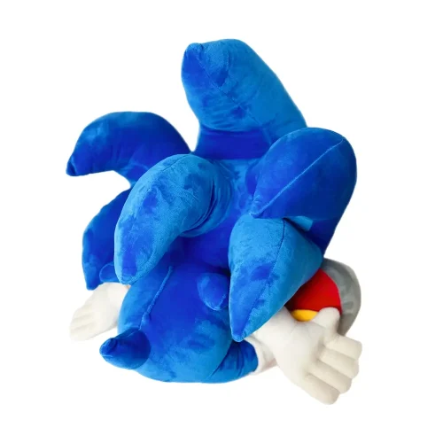 Peluche géante Sonic le Hérisson (XXL), douce et moelleuse, 70 cm (27 pouces, 2,3 pieds), bleue - Teddyway