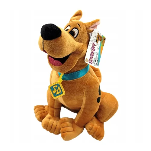 Peluche Scooby-Doo (chien) de Warner Bros, douce et moelleuse, 30 cm, marron - Teddyway