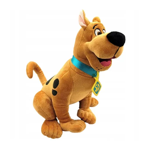 Peluche Scooby-Doo (chien) de Warner Bros, douce et moelleuse, 30 cm, marron - Teddyway